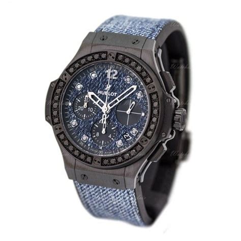 hublot jeans ceramic black diamonds|Hublot Big Bang JEANS 44mm Ceramic 2 Row Black Diamond .